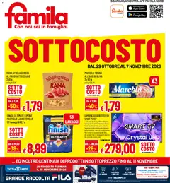 Anteprima dell'opuscolo Famila volantino dal negozio Famila valido da 29/10/2026