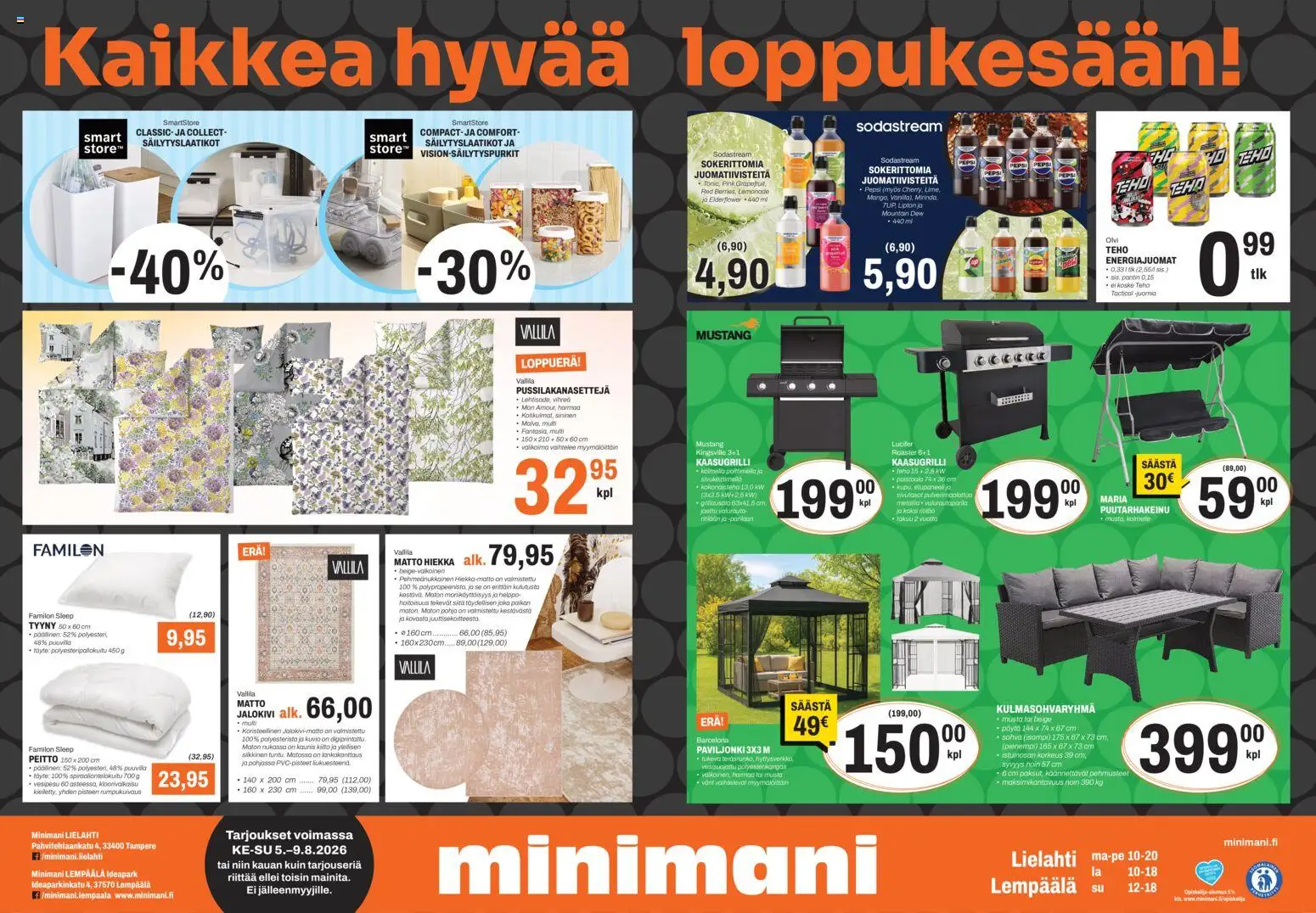 Kaupan Minimani Minimani tarjoukset - Lempäälä esikatselu, voimassa 05/08/2026