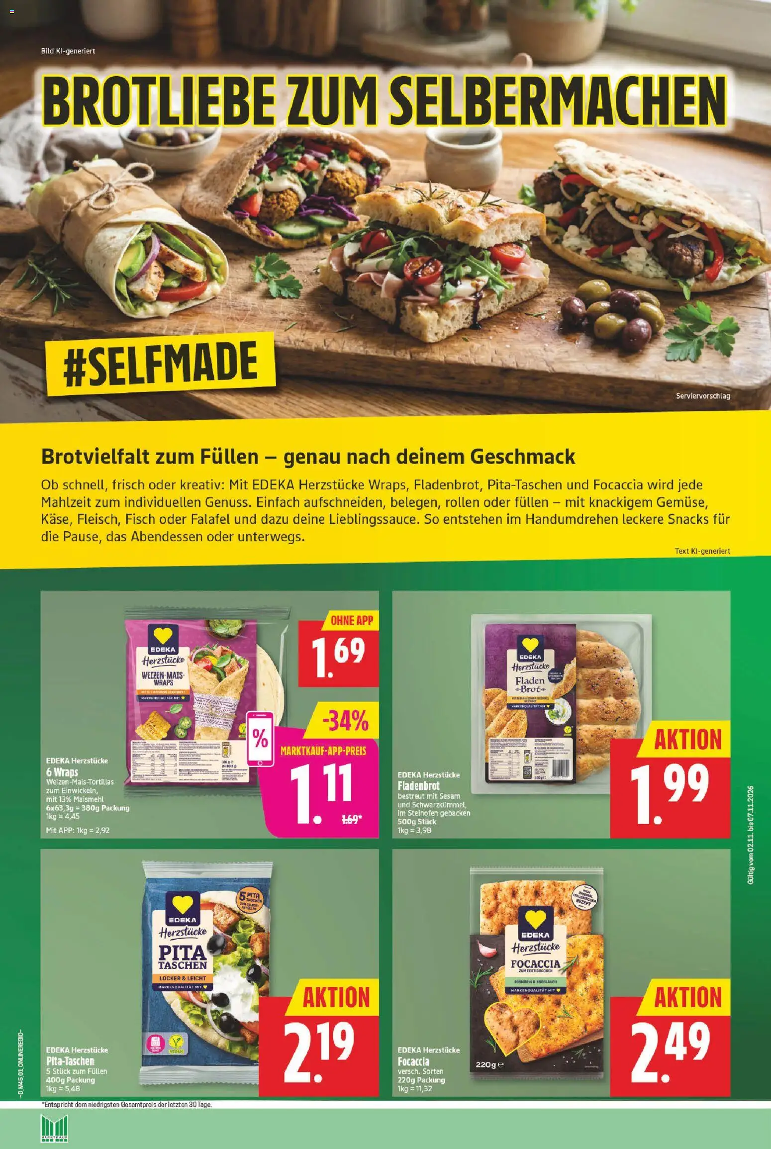 Vorschau von dem Prospekt des Geschäftes Marktkauf, gültig ab dem 02.11.2026