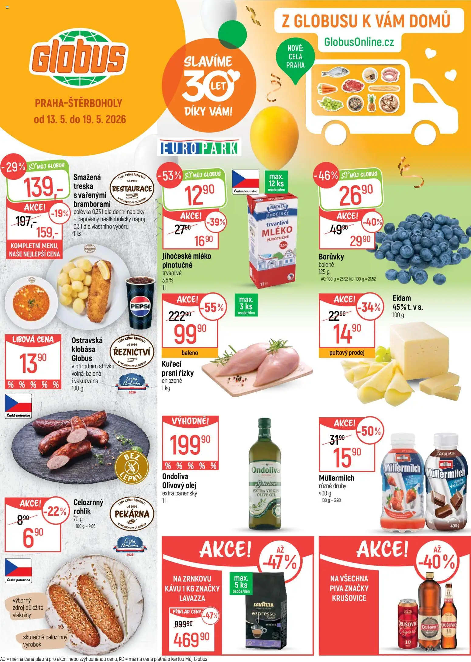 Náhled nabídky: Globus Globus leták - Praha-Štěrboholy platný od 13.05.2026