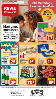 Vorschau von dem Prospekt des Geschäftes Rewe, gültig ab dem 04.05.2026
