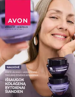 AVON parduotuvės leidinio AVON leidinys galiojančio nuo 2026.06.01 peržiūra
