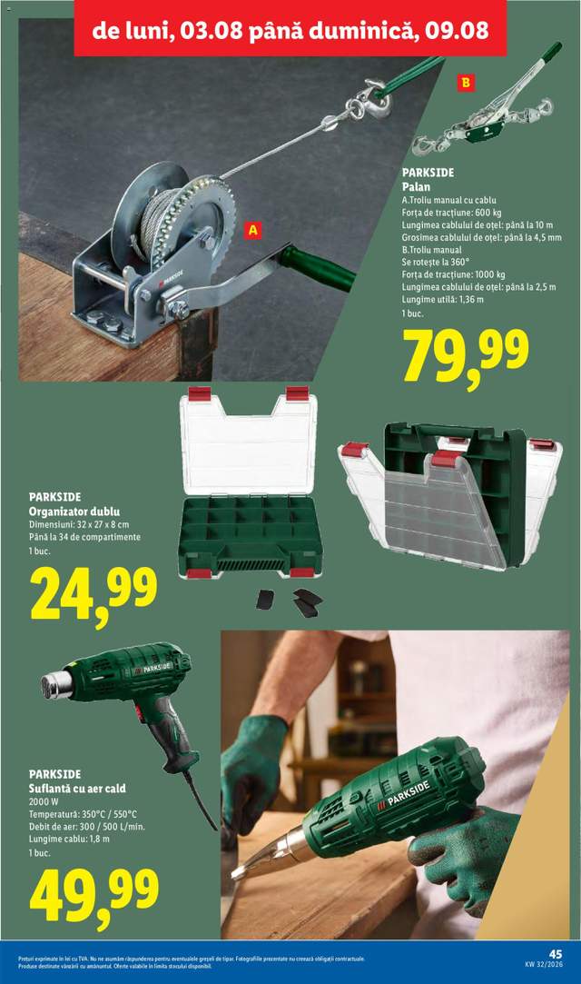 Noul catalog Lidl de la 03.08.