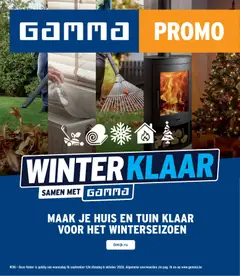 Prévisualisation de GAMMA Folder Promo du magasin GAMMA formulaire valide 16/09/2026