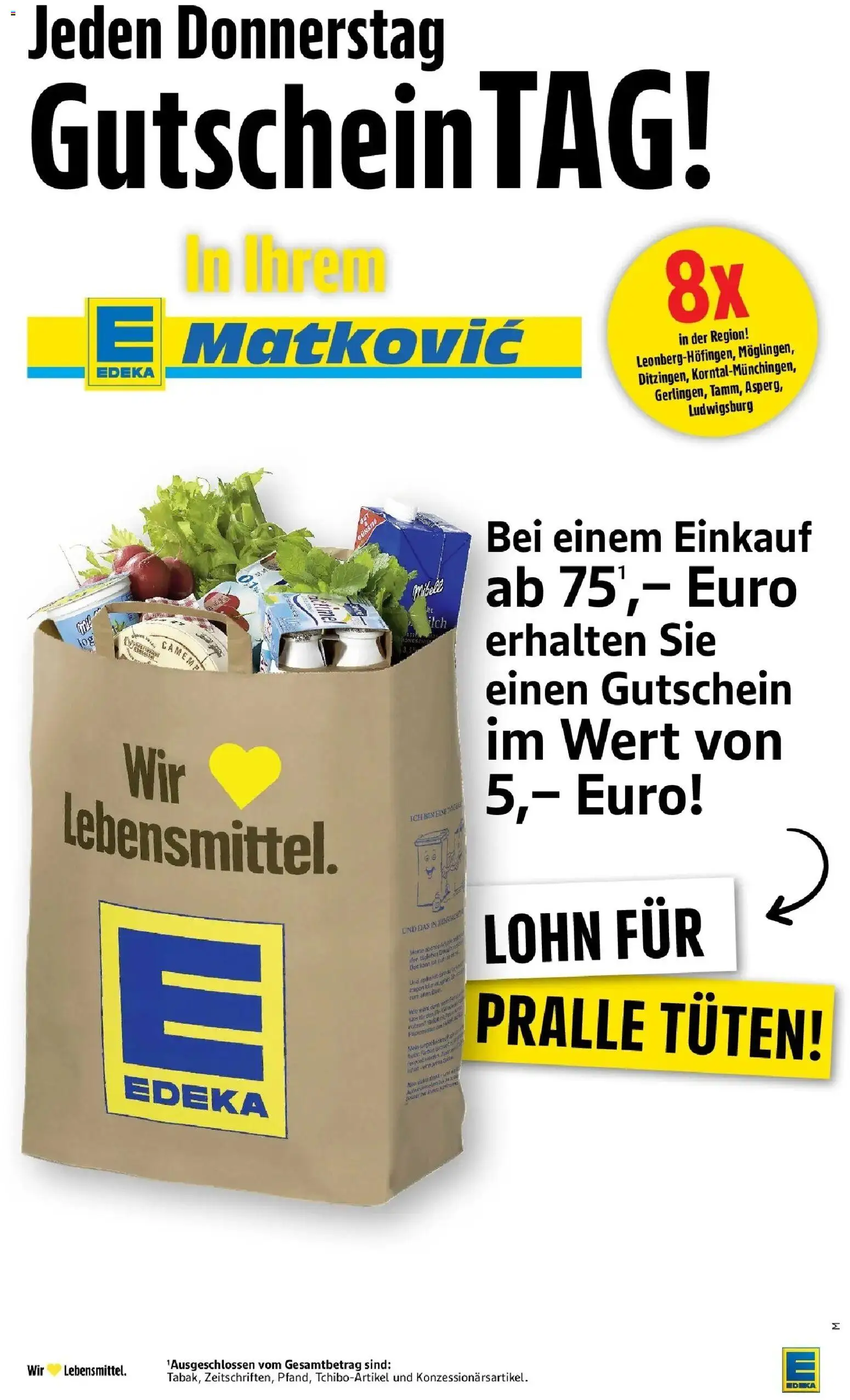 Vorschau von dem Prospekt des Geschäftes Edeka, gültig ab dem 26.10.2026