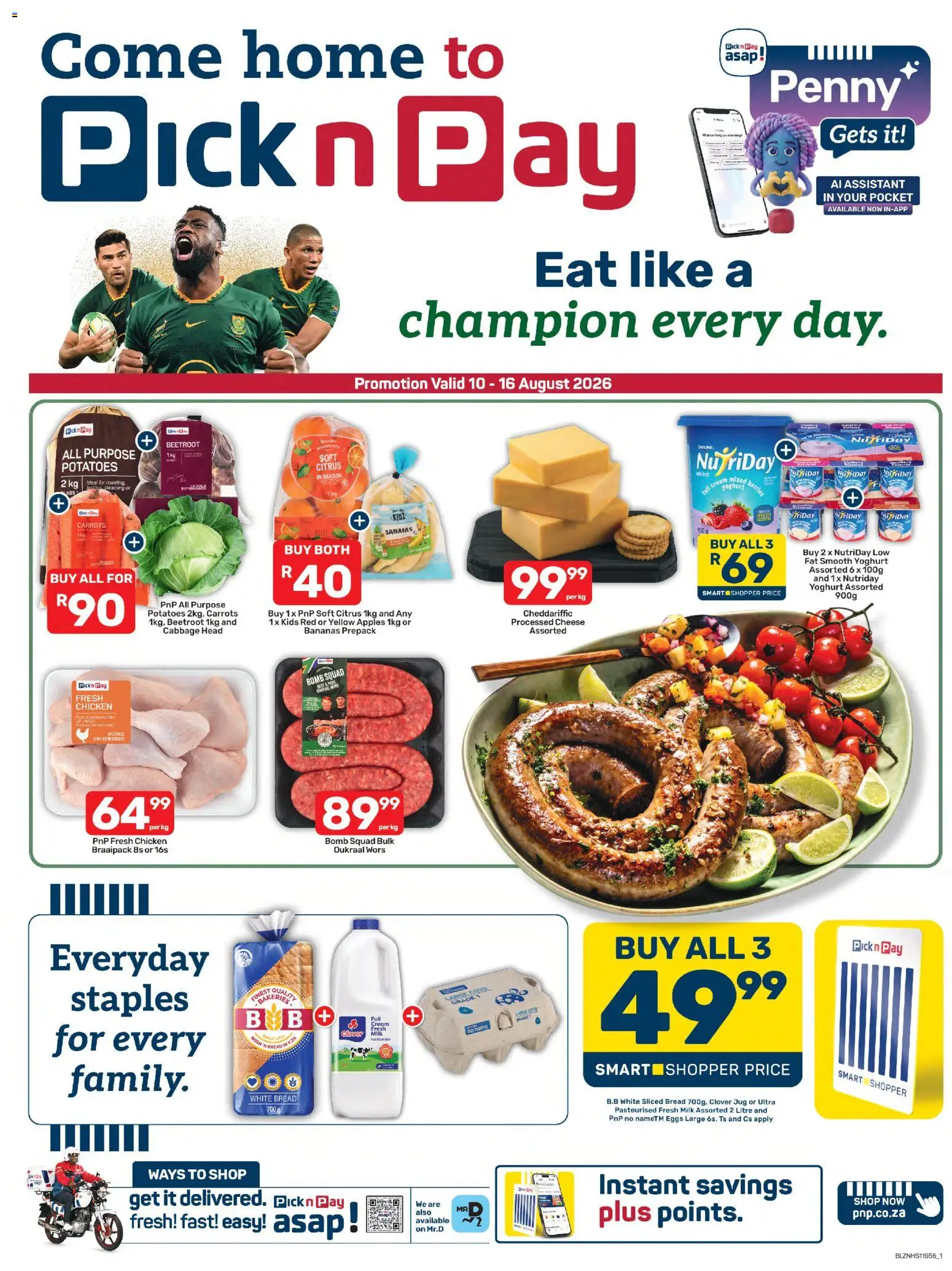 Preview of Pick n Pay flyer valid from 10/08/2026