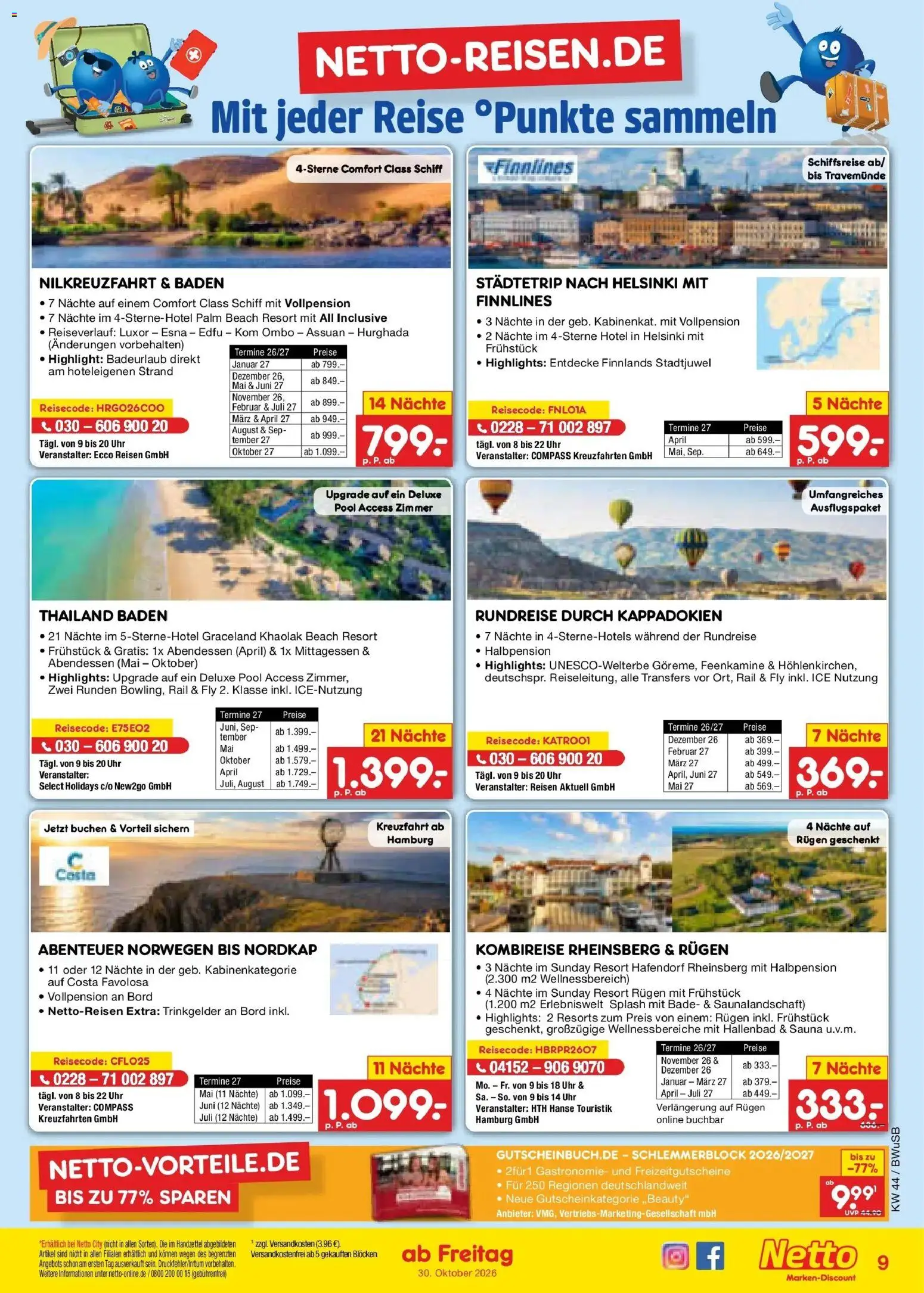Vorschau von dem Prospekt des Geschäftes Netto Marken-Discount, gültig ab dem 26.10.2026