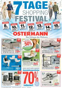 Vorschau von dem Prospekt des Geschäftes Ostermann, gültig ab dem 08.08.2026