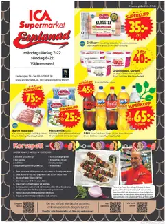 Förhandsgranska reklamblad Aktuella erbjudanden från butik ICA Supermarket gäller från 29/06/2026
