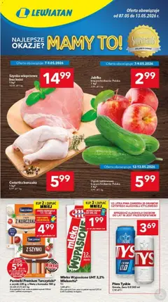 Pogląd gazetki "Lewiatan gazetka - Legnica" ze sklepu Lewiatan ważnej od 07.05.2026