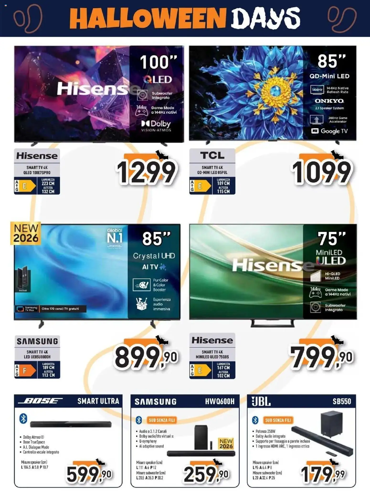 Anteprima dell'opuscolo Halloween da Unieuro! dal negozio Unieuro valido da 30/10/2026