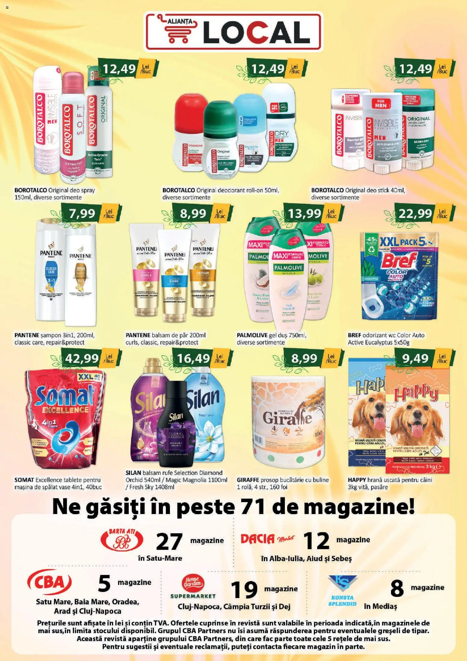 Previzualizarea de cataloage: CBA CBA Catalog Local valabil de la 31.08.2026