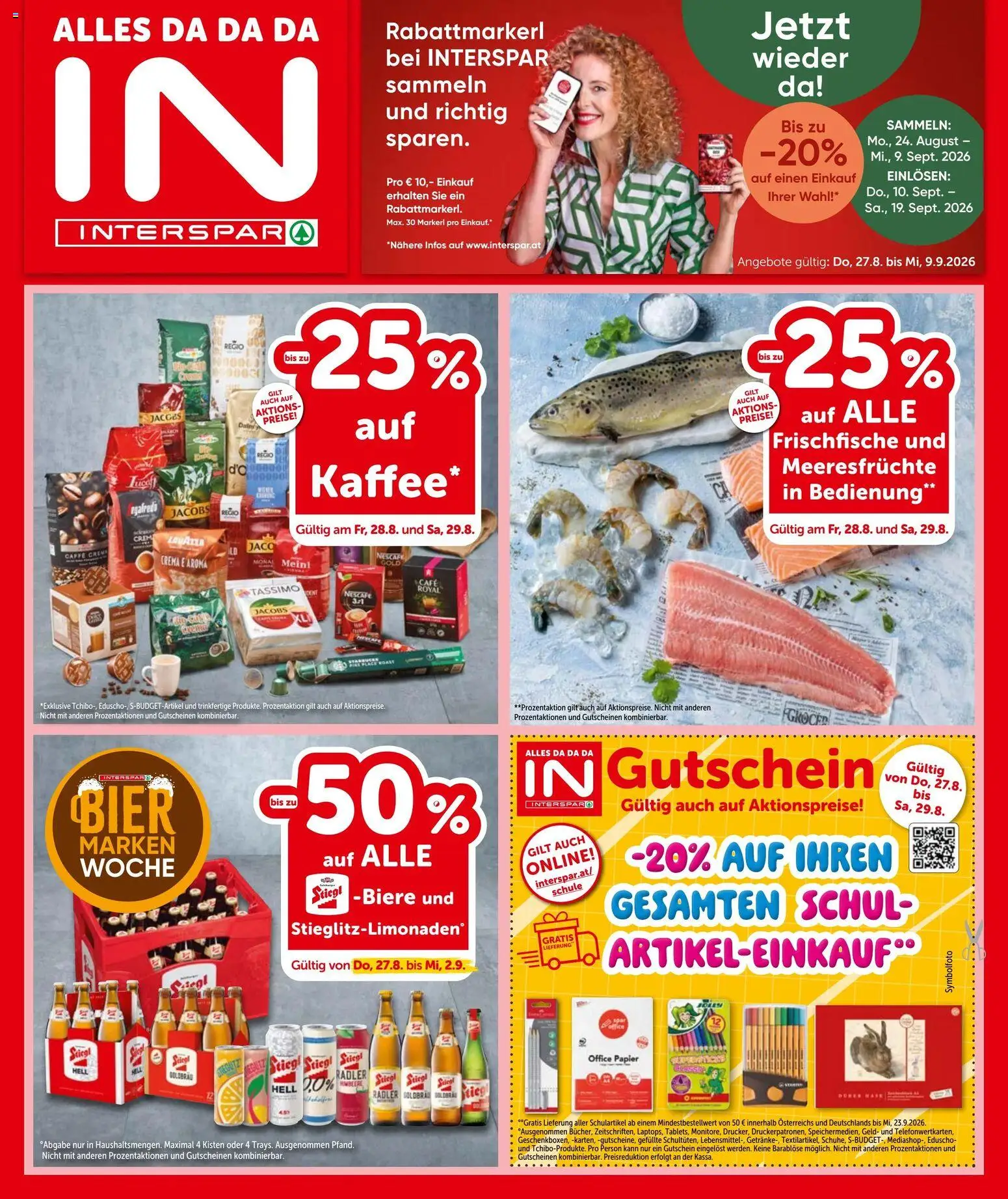Vorschau der Angebote: Interspar Interspar - Flugblatt gültig ab 27.08.2026