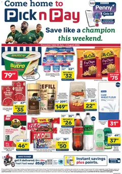 Preview of Pick n Pay flyer valid from 30/07/2026