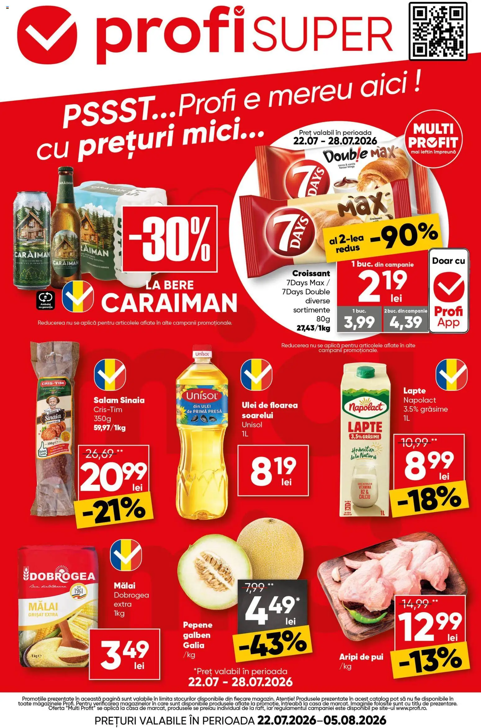 Previzualizarea de cataloage: Profi Profi Catalog valabil de la 22.07.2026