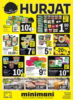 Kaupan Minimani Minimani tarjoukset - Kokkola esikatselu, voimassa 13/05/2026