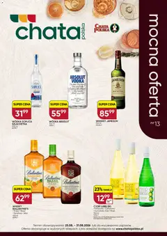 Pogląd gazetki "Chata Polska gazetka - Mocna Oferta" ze sklepu Chata Polska ważnej od 25.08.2026