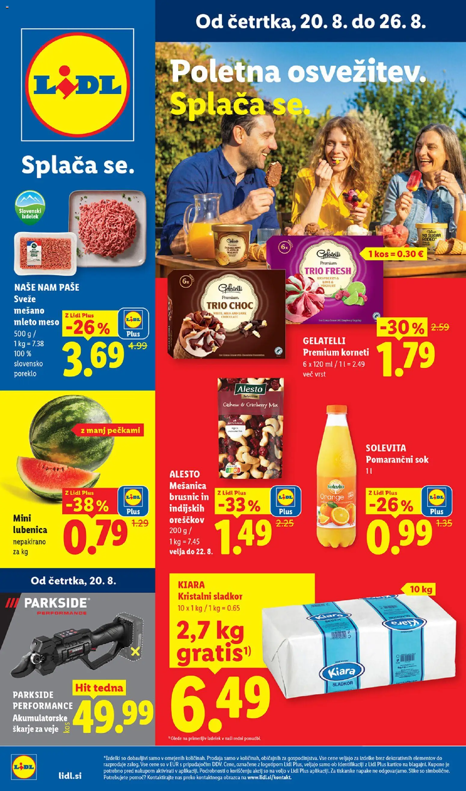 Predogled kataloga iz trgovine Lidl veljaven od 20.08.2026