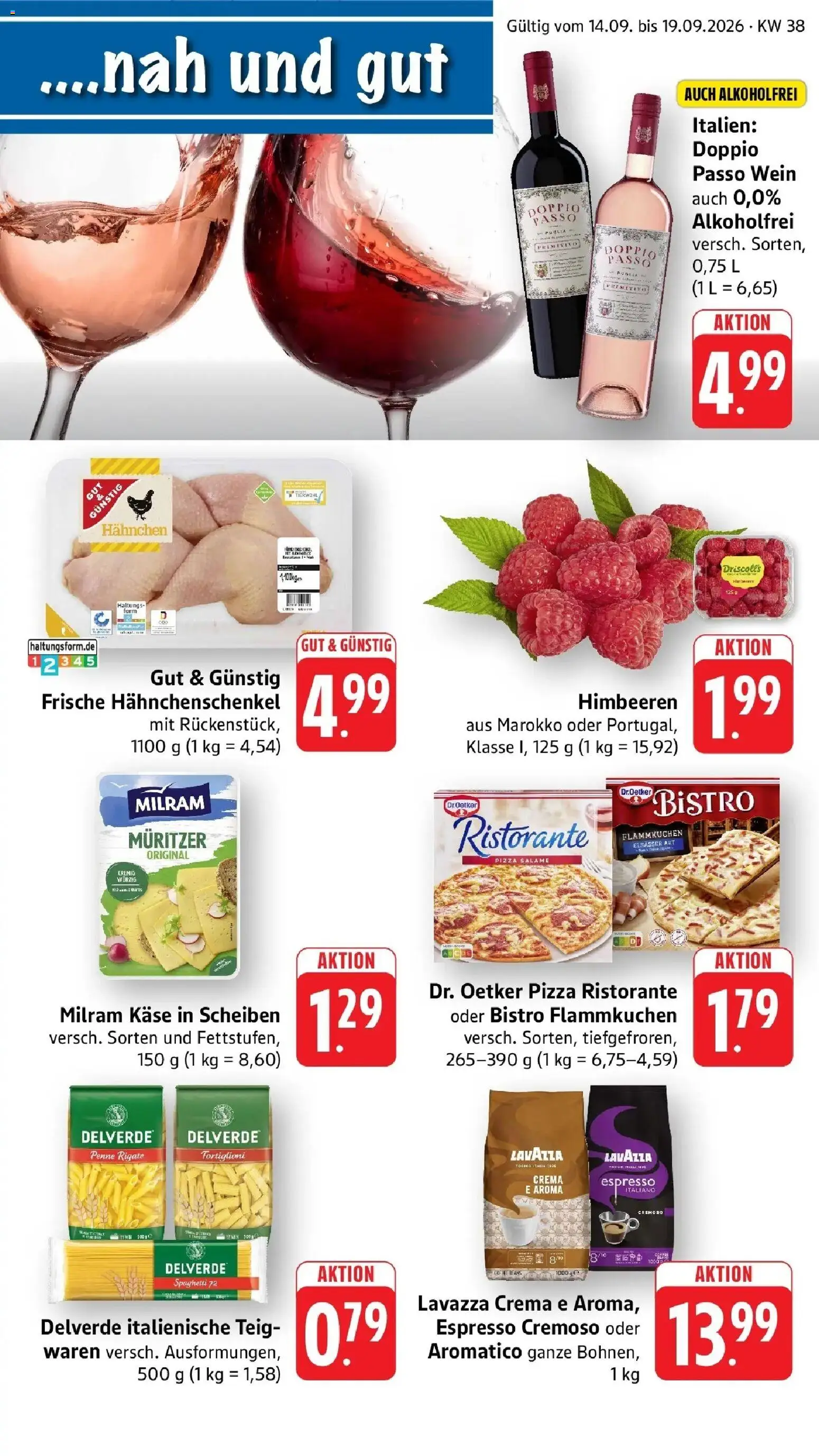 Vorschau von dem Prospekt des Geschäftes nah & gut, gültig ab dem 14.09.2026