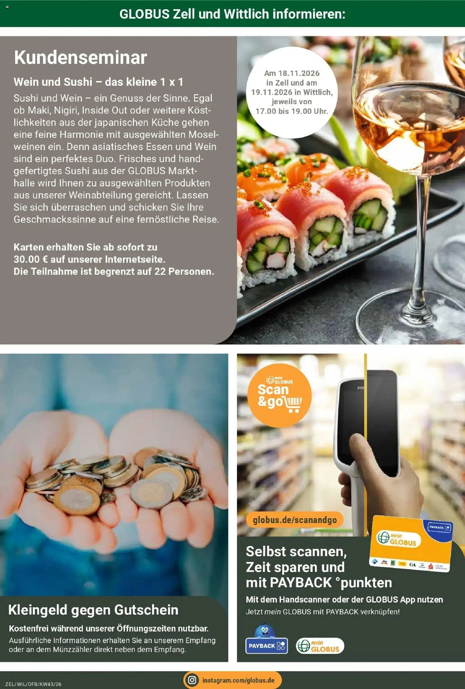 Vorschau von dem Prospekt des Geschäftes Globus, gültig ab dem 19.10.2026