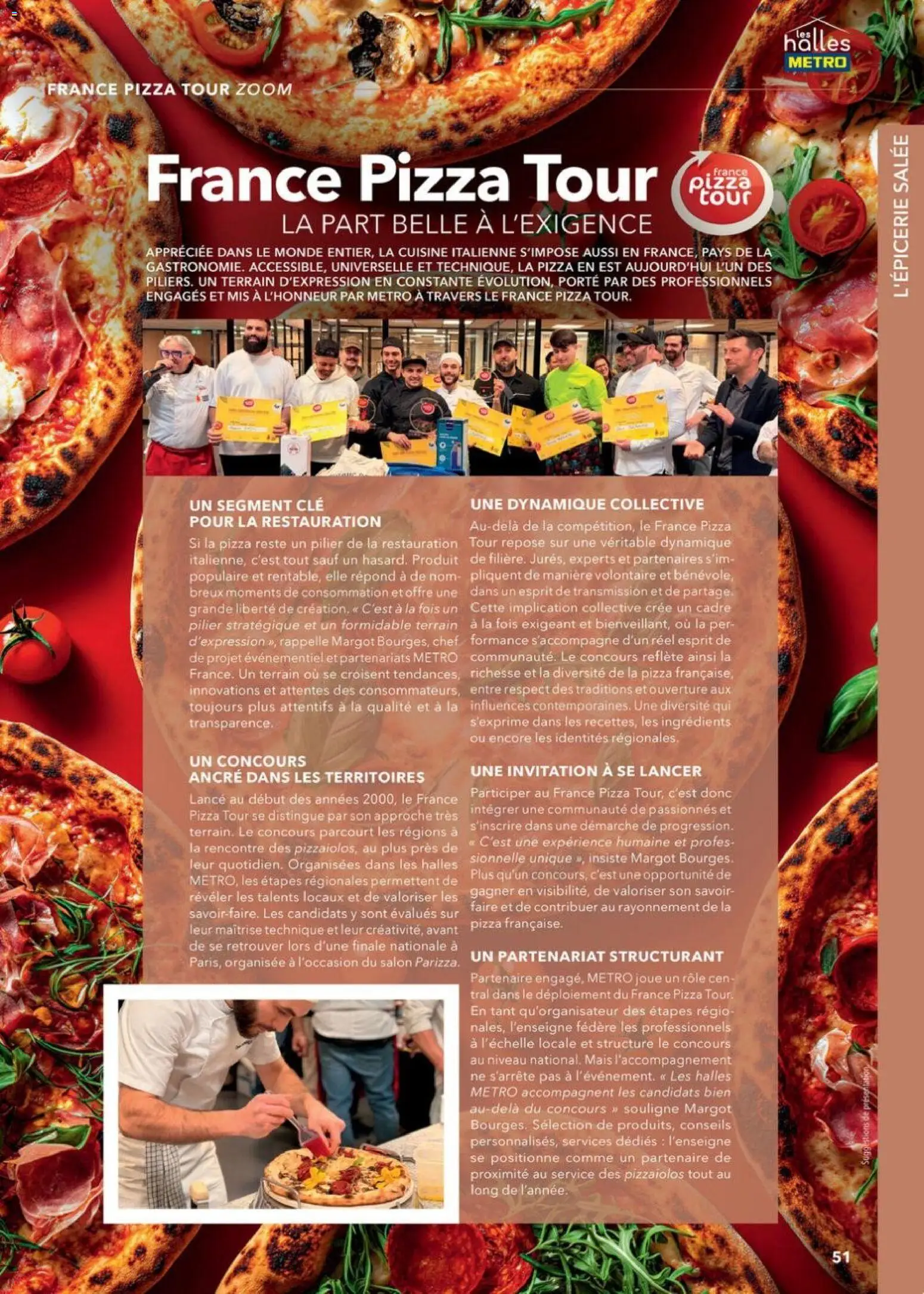 Prévisualisation de METRO - Guide Italie du magasin METRO formulaire valide 28/05/2026 - Pizza, Mais, Porte, Clé, Cadre, Ingrédients