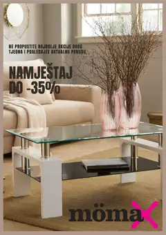 Pregled letka Mömax Katalog trgovine Mömax vrijedi od 05.10.2026