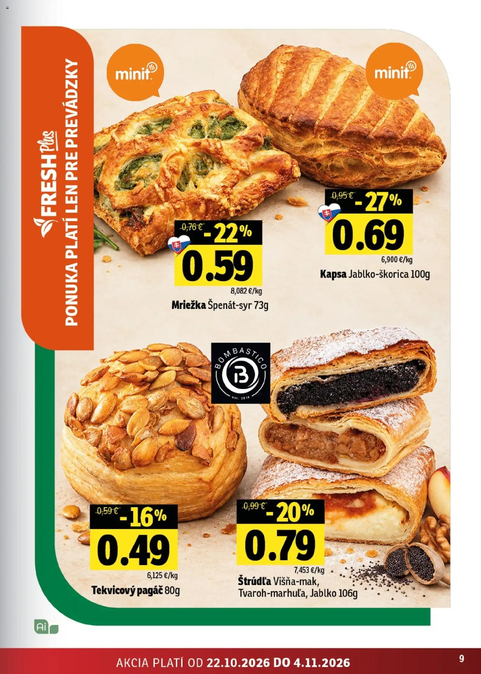 Náhľad Fresh letáku platného od 22.10.2026