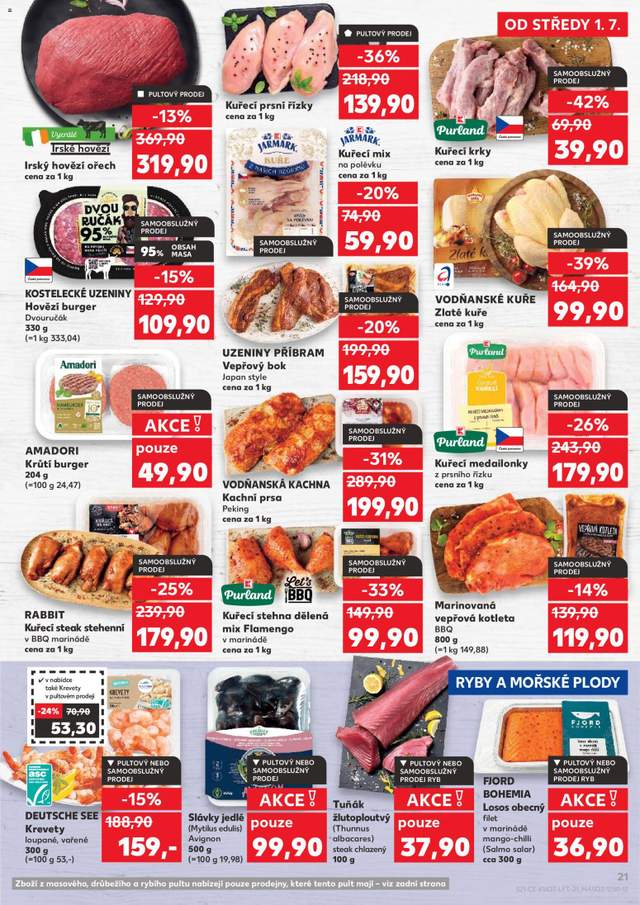 Nový Kaufland leták od 01.07.