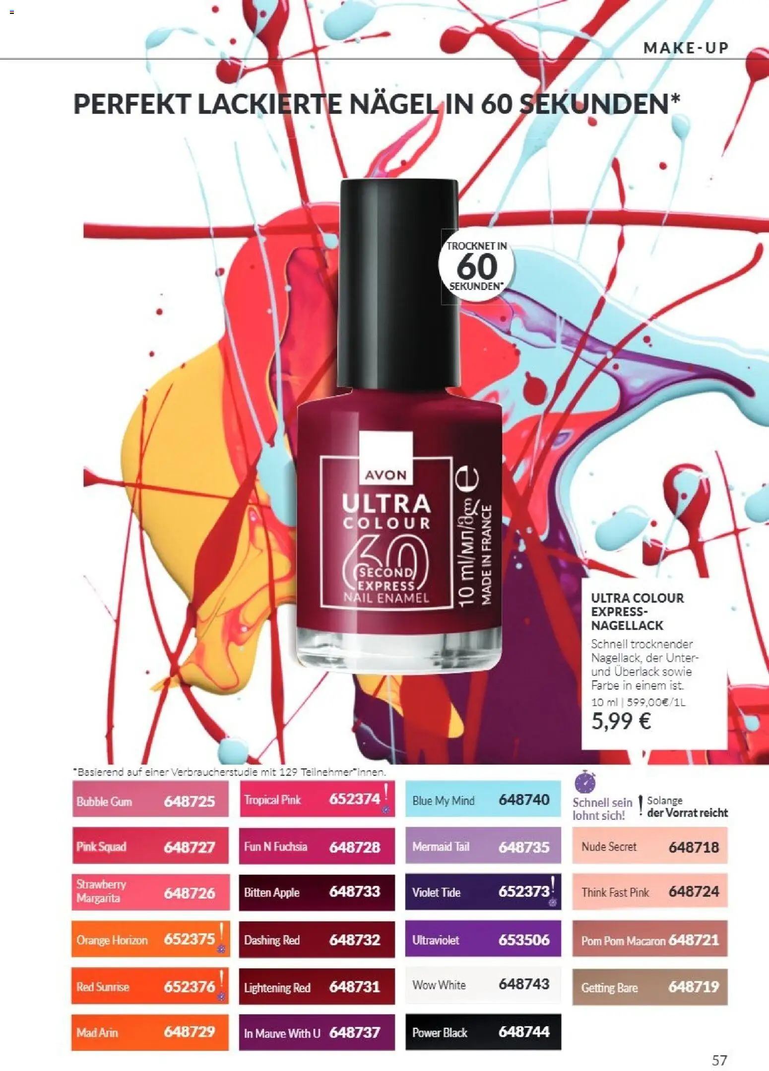 Vorschau von dem Prospekt des Geschäftes Avon, gültig ab dem 01.10.2026 - Apple, Nagellack