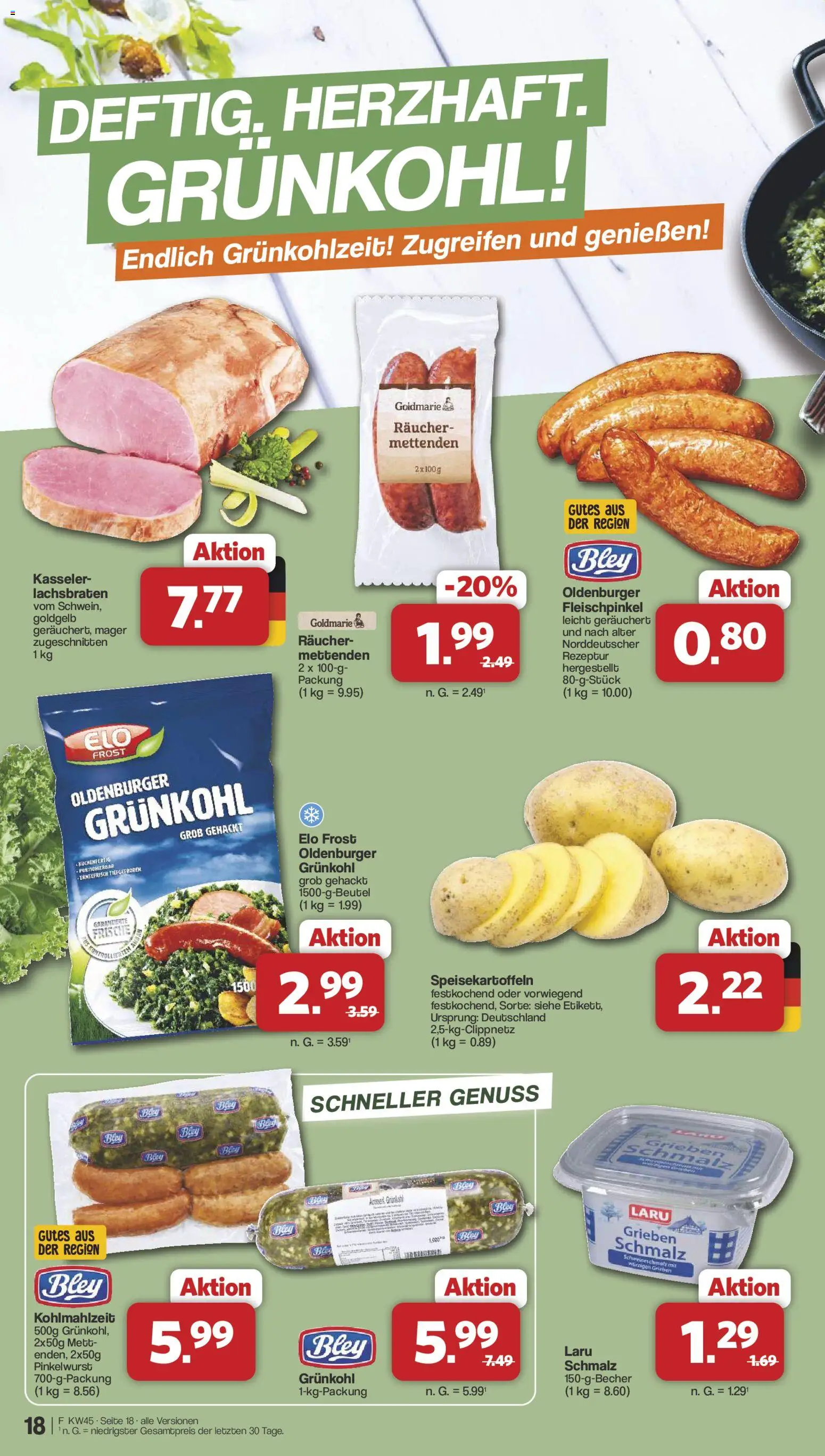 Vorschau von dem Prospekt des Geschäftes Famila Nordwest, gültig ab dem 02.11.2026