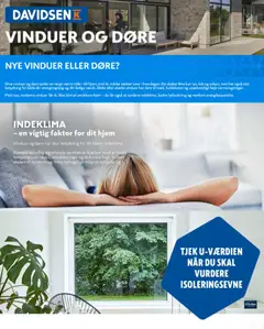 Eksempel på tilbudsavis Davidsen - Vinduer og døre fra butik Davidsen gyldig fra 10/06/2026