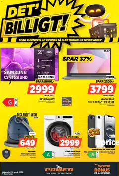Eksempel på tilbudsavis Power - Tilbudsavis fra butik Power gyldig fra 10/04/2026
