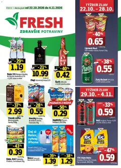 Náhľad Fresh letáku platného od 22.10.2026