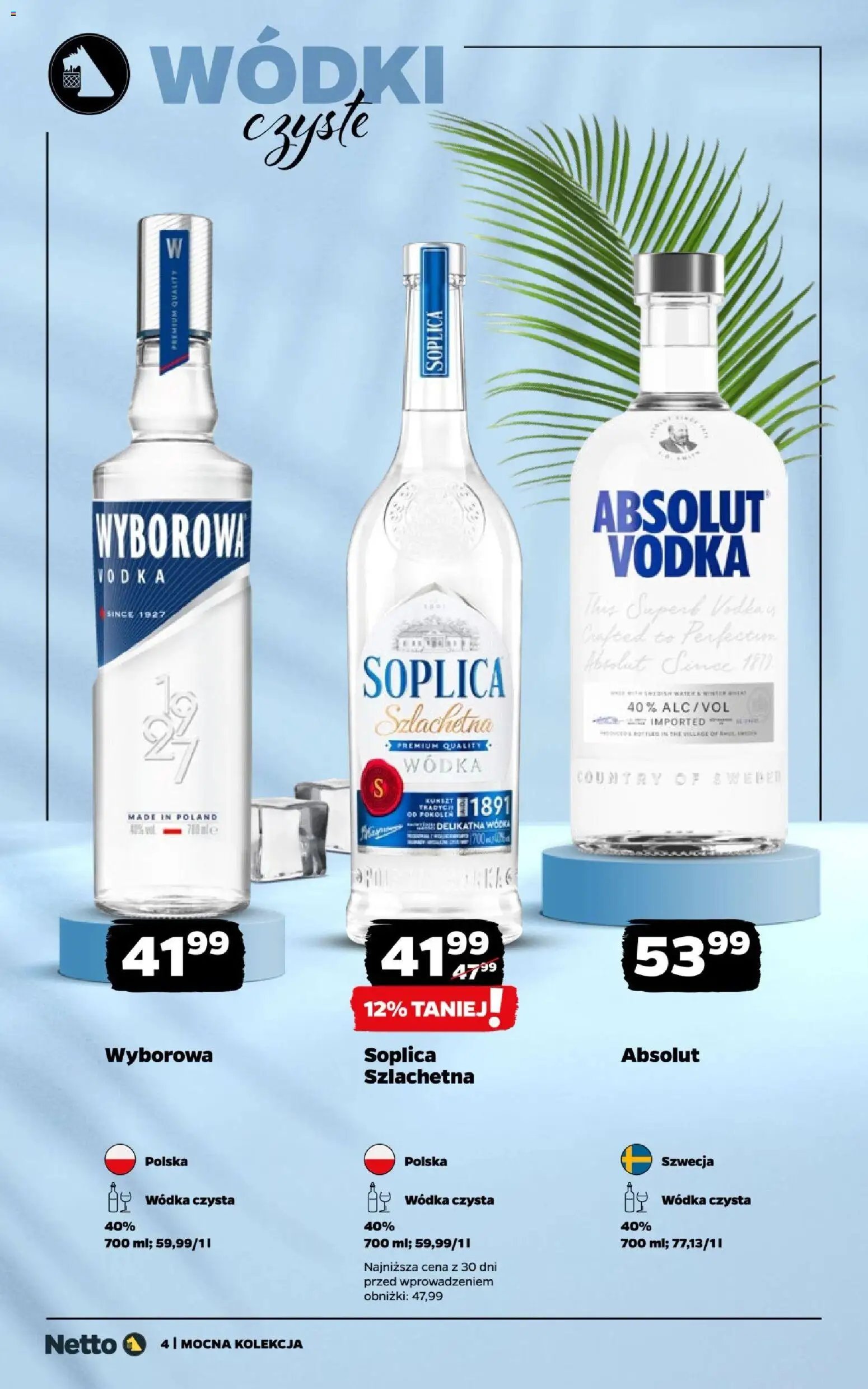 Pogląd gazetki "Netto gazetka - Mocne alkohole" ze sklepu Netto ważnej od 14.09.2026