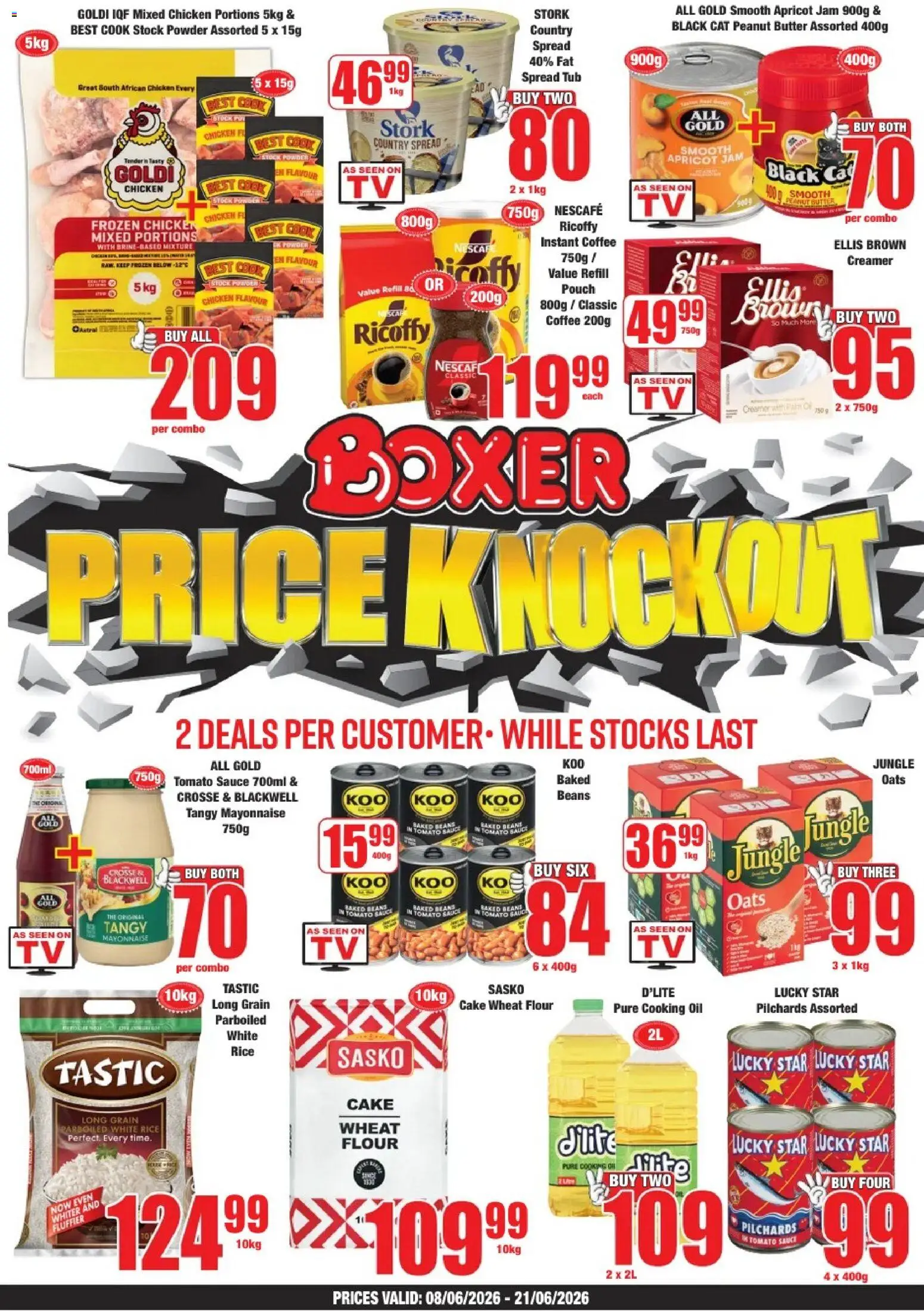 Preview of Boxer flyer valid from 08/06/2026