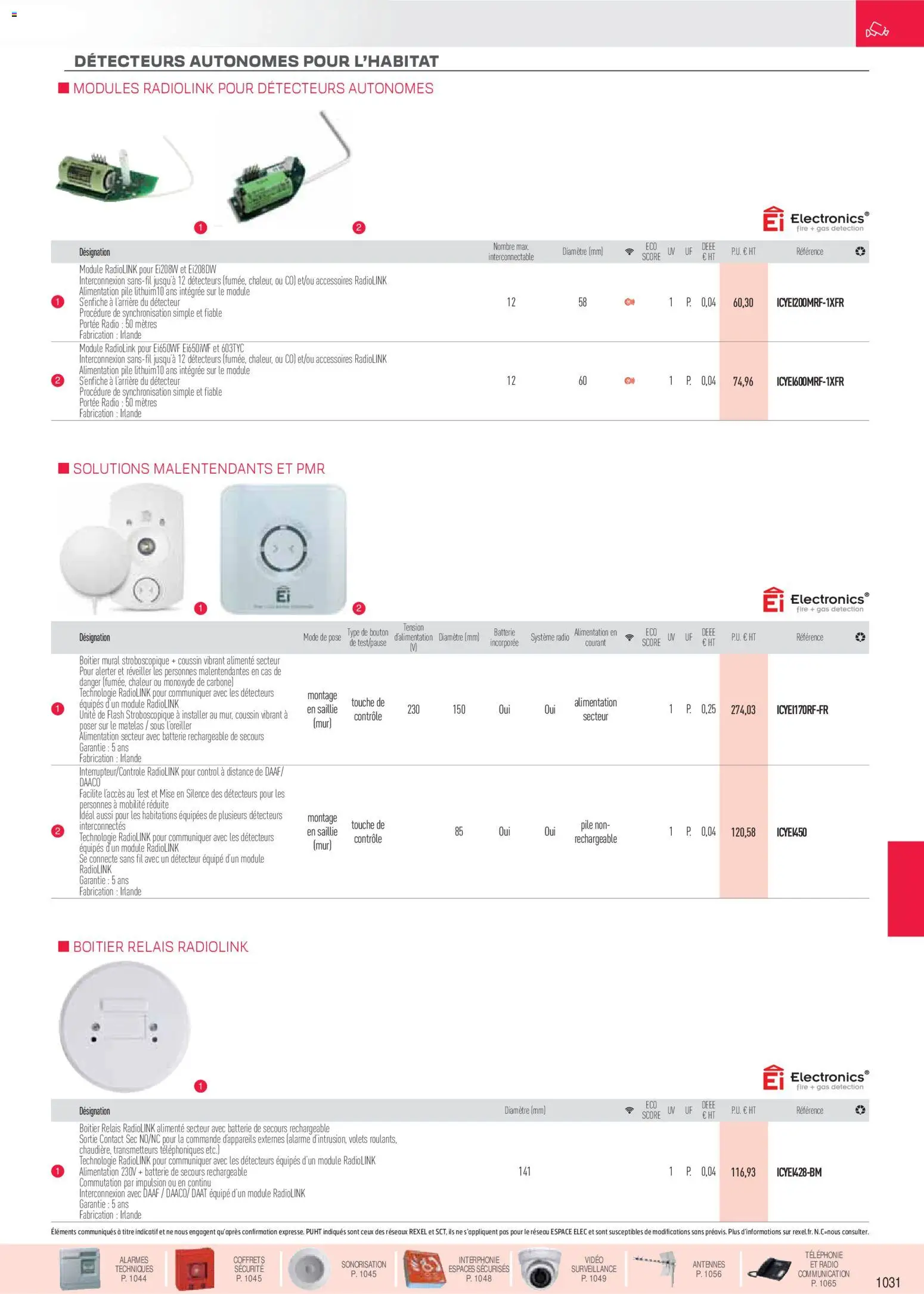 Prévisualisation de Brochure sécurité, communication du magasin Rexel formulaire valide 18/11/2025 - Vidéo, Radio, Alimentation, Matelas, Batterie, Batterie de secours