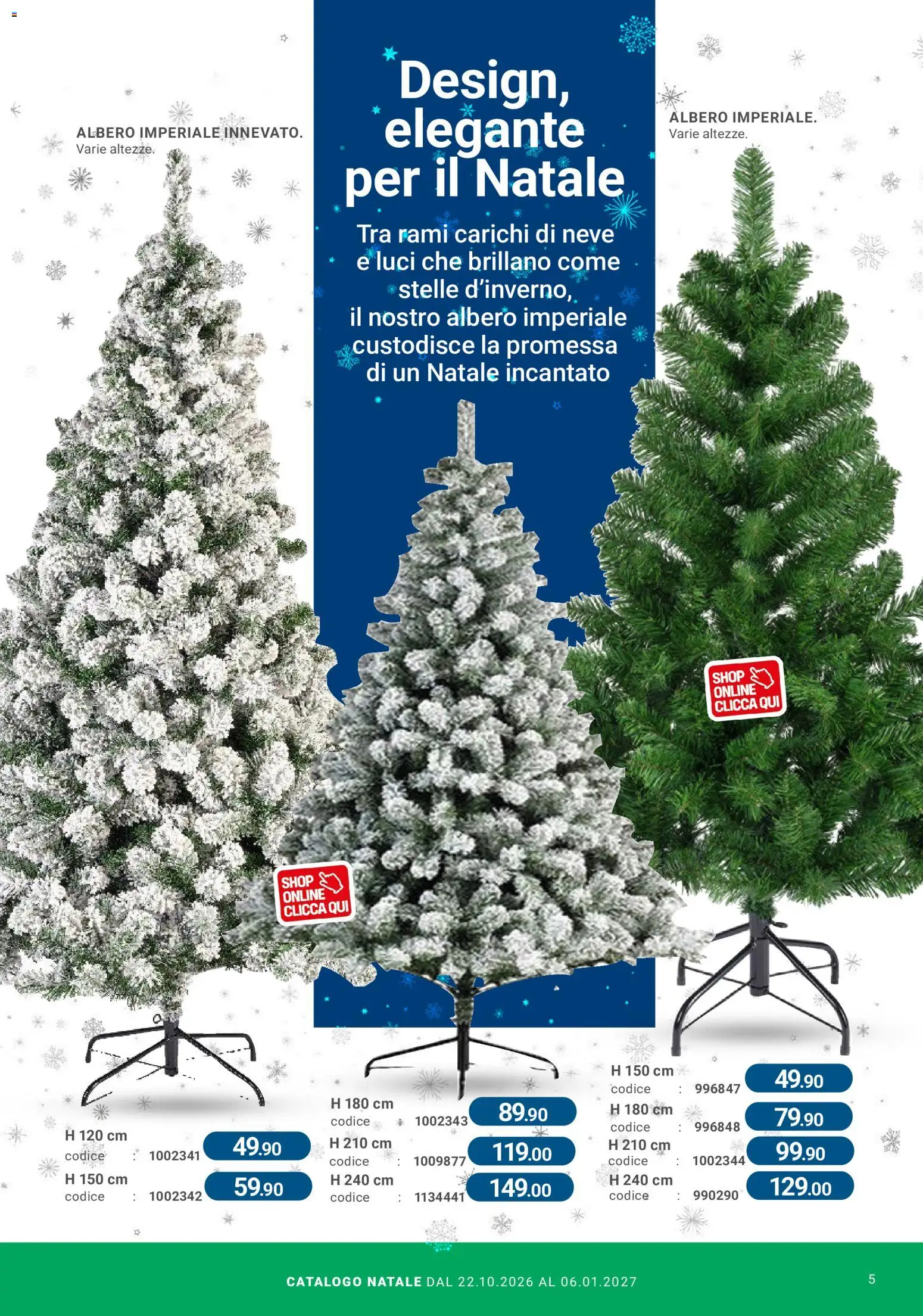 Anteprima dell'opuscolo CFadda volantino Natale dal negozio CFadda valido da 22/10/2026