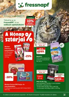 Fressnapf - Fressnapf akciós újság megtekintése, amely érvényes 2026.09.03.-től