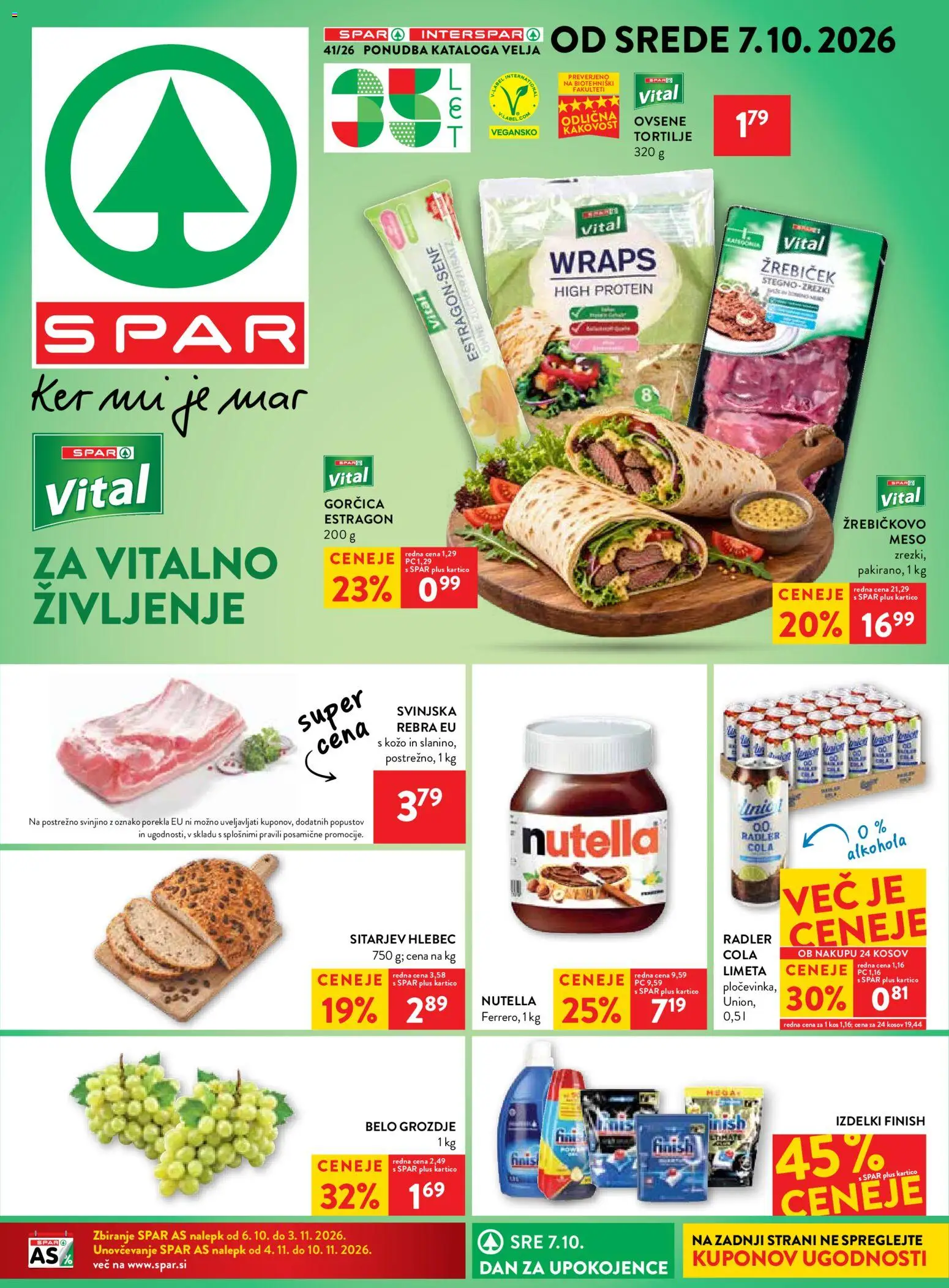 Predogled kataloga iz trgovine Spar veljaven od 07.10.2026