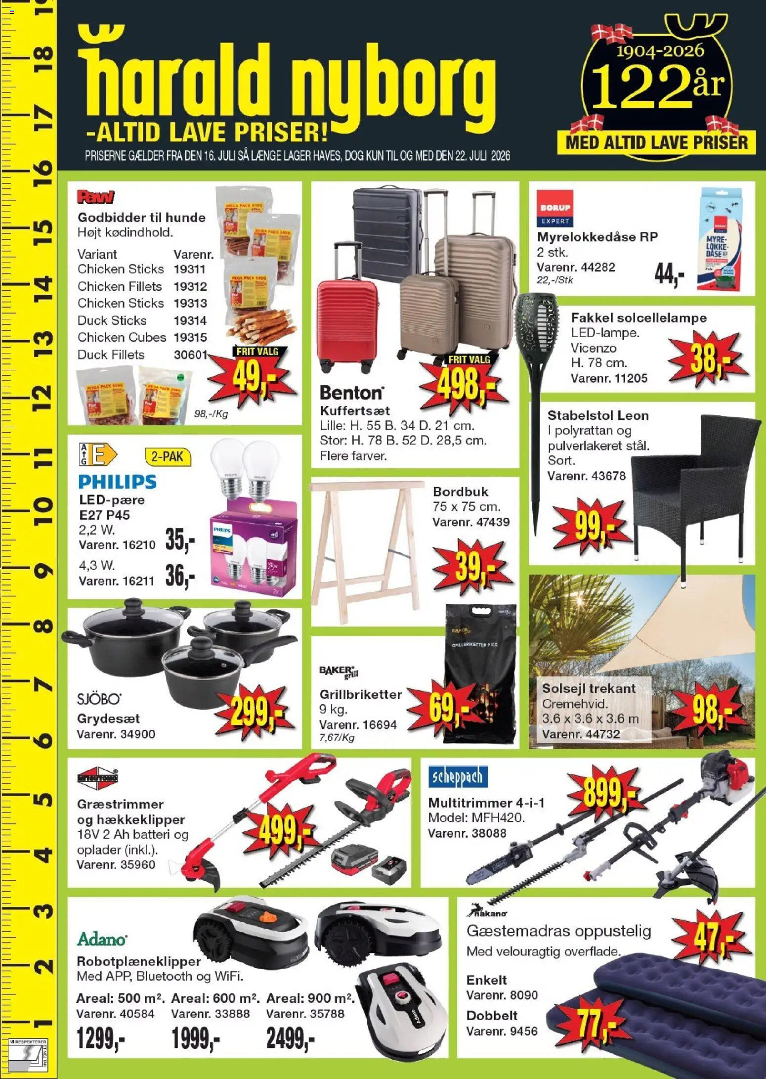 Eksempel på tilbudsavis Harald Nyborg - Tilbudsavis uge 29 fra butik Harald Nyborg gyldig fra 16/07/2026