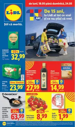 Previzualizarea de cataloage: Lidl Lidl Catalog valabil de la 18.05.2026