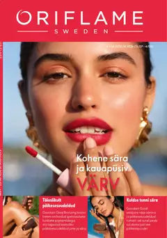Oriflame kliendilehe eelvaade alates 15.07.2026