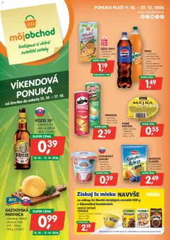 Náhľad Môj obchod letáku platného od 09.10.2026