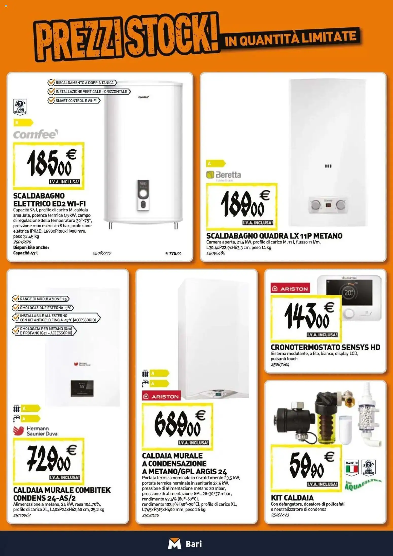 Anteprima dell'opuscolo TECNOMAT catalogo Bari dal negozio TECNOMAT valido da 29/10/2026