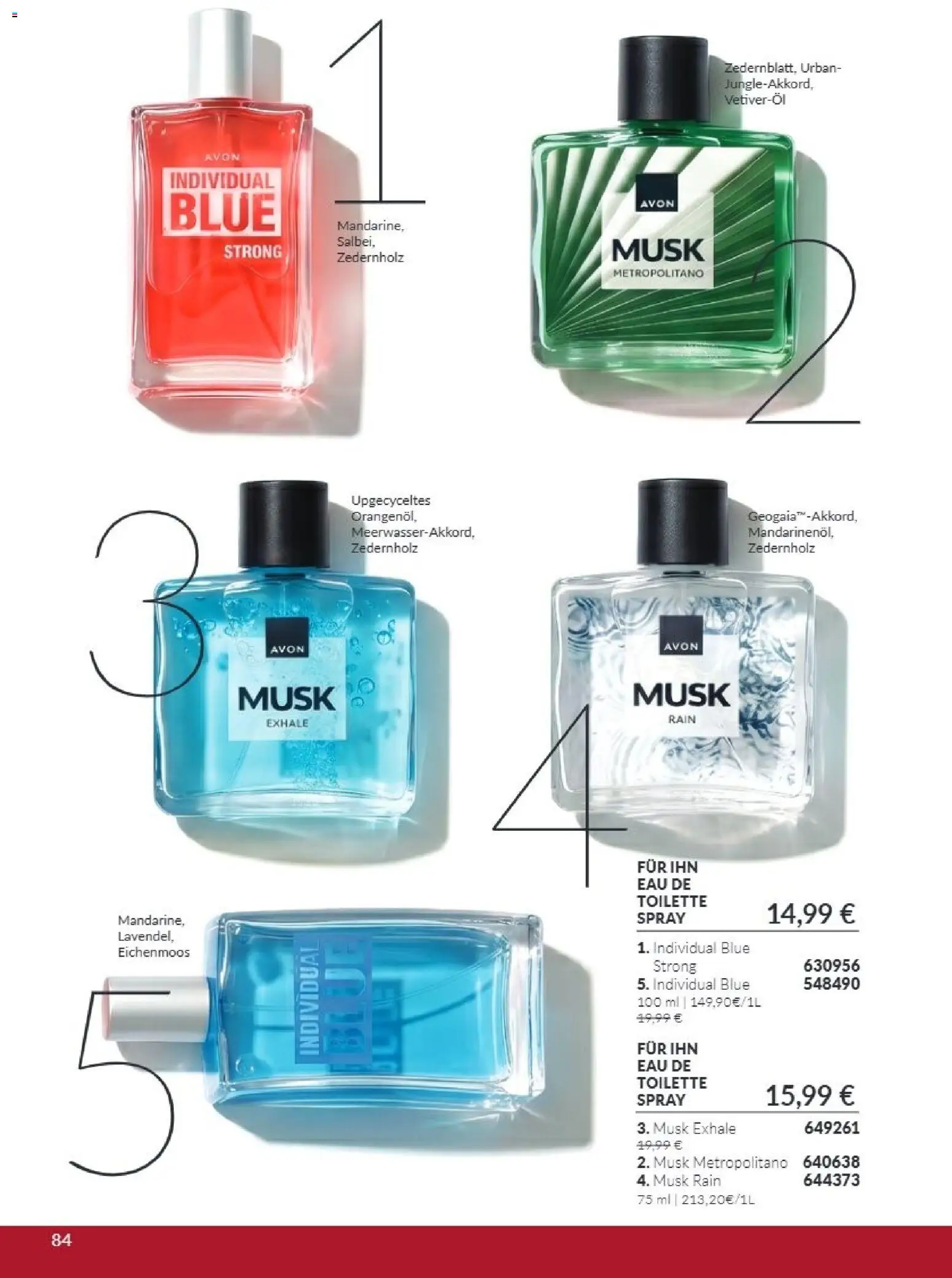 Vorschau von dem Prospekt des Geschäftes Avon, gültig ab dem 01.10.2026 - Toilette, Lavendel, Eau de Toilette