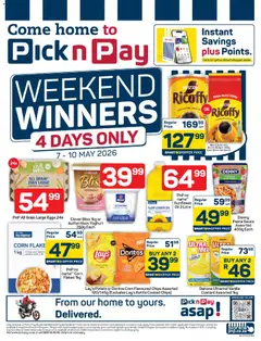 Preview of Pick n Pay flyer valid from 07/05/2026