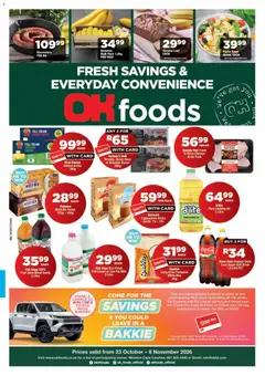 Preview of OK Foods flyer valid from 23/10/2026