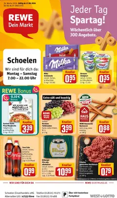 Vorschau von dem Prospekt des Geschäftes Rewe, gültig ab dem 17.08.2026