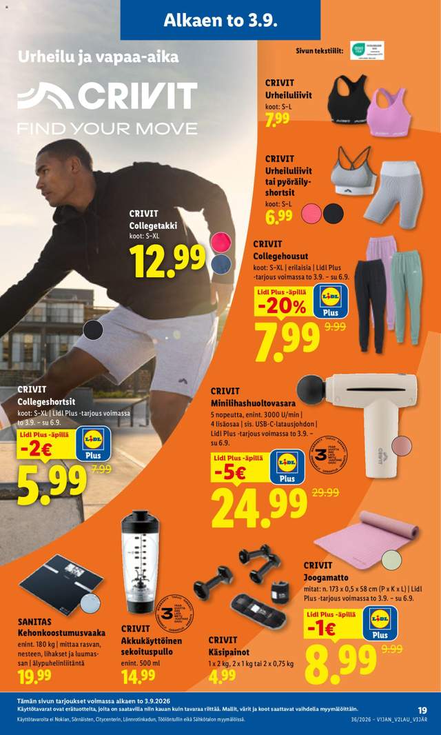Uusi Lidl tarjouslehti alkaen 03/09