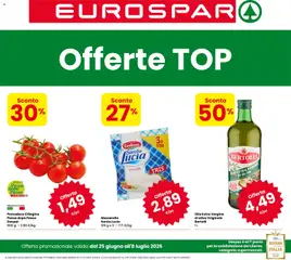 Anteprima dell'opuscolo Eurospar volantino dal negozio Eurospar valido da 25/06/2026